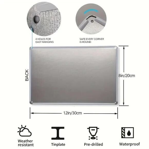 Metal Tin Sign • Vintage Petroliana • Sinclair Dino Supreme Motor Oil • Dinosaur - Picture 7 of 9